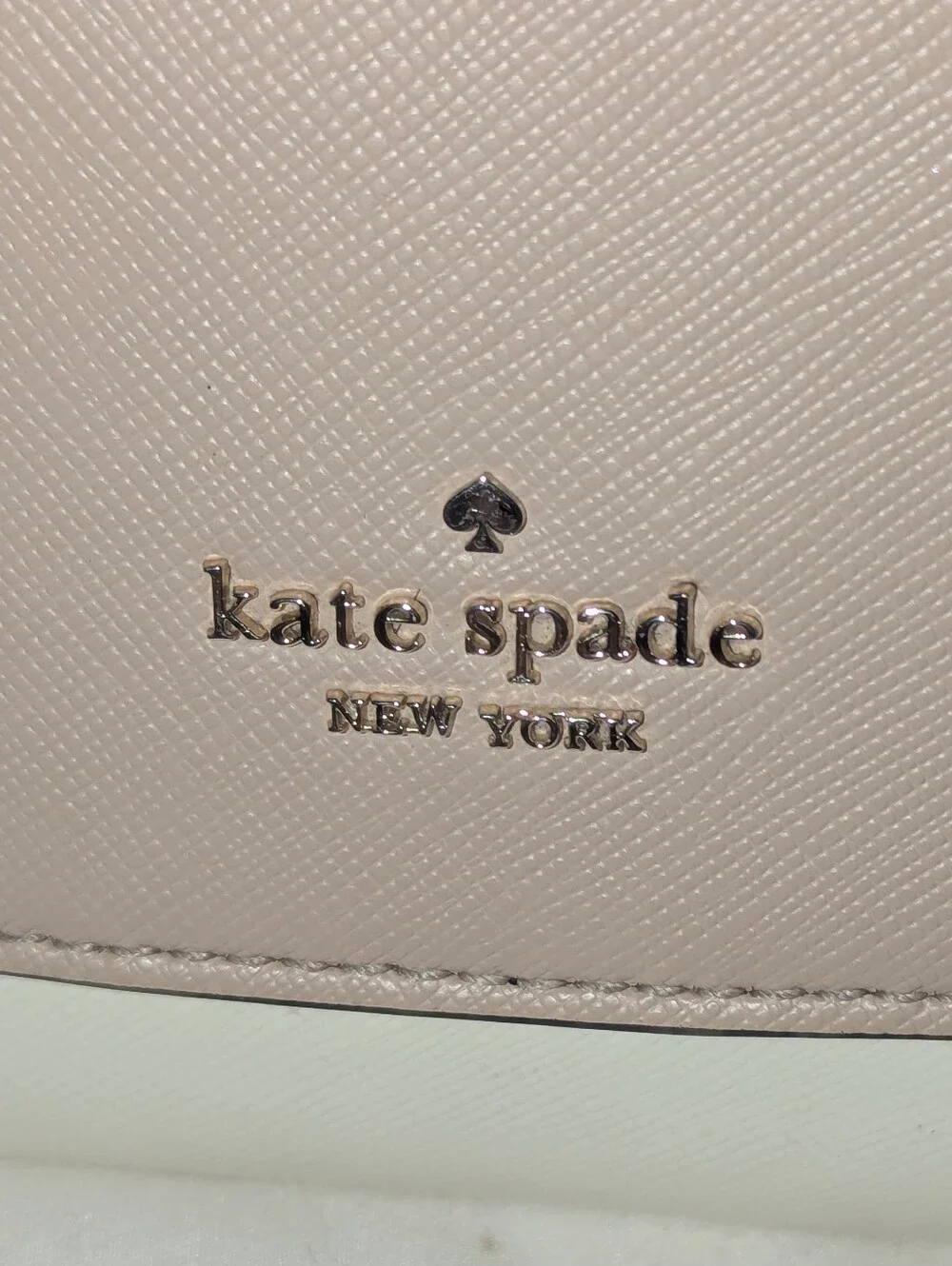 Kate Spade Staci  Colorblock Warm Beige Multi Small Flap Crossbody Bag